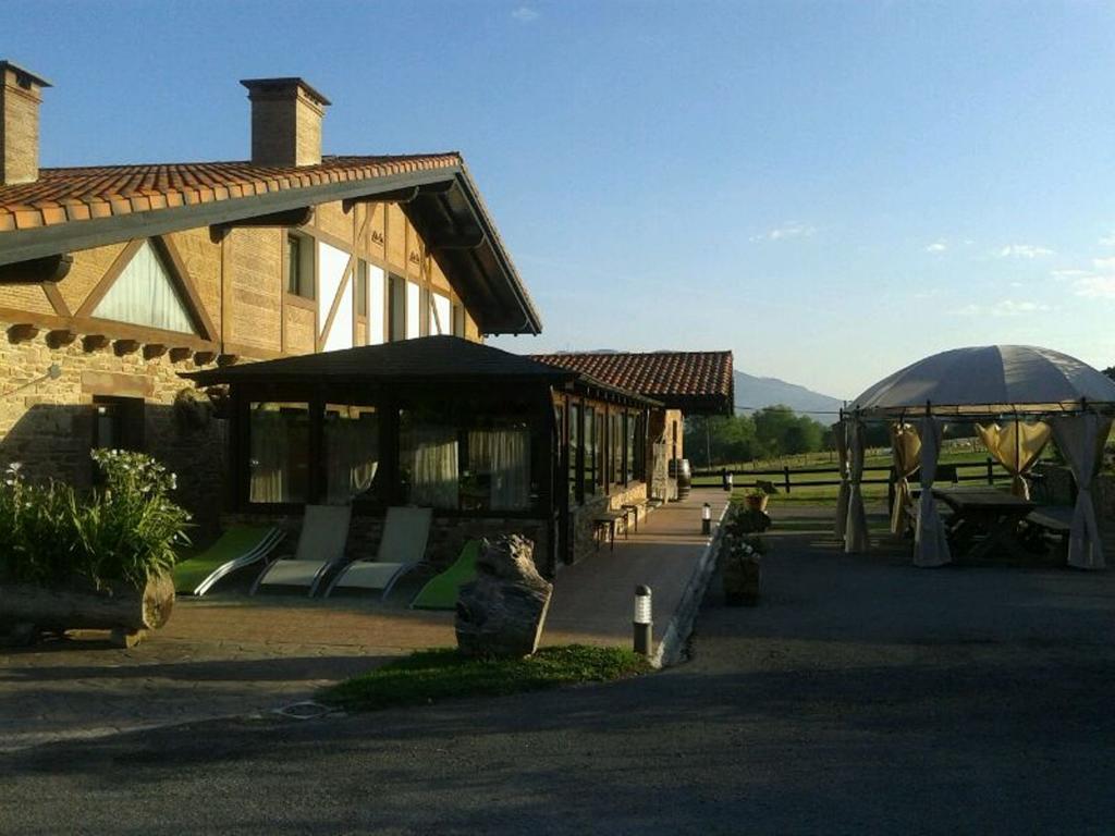 Gasthaus Lezamakoetxe Sopuerta Zimmer foto